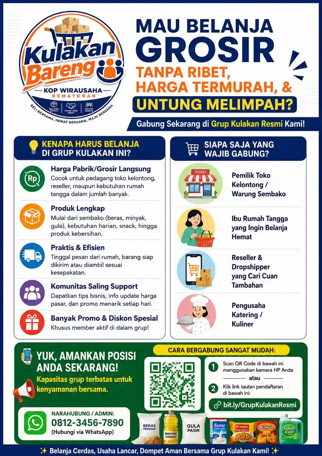 Program Kulakan Bareng Koperasi Wirausaha Kecamatan Kemayoran